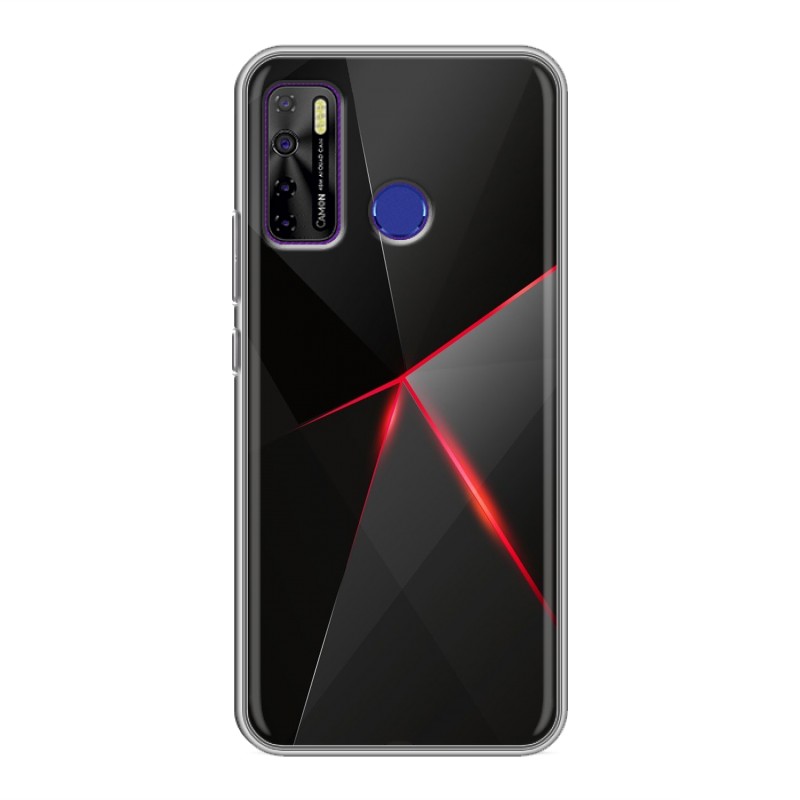 фото Дизайнерский силиконовый чехол для tecno camon 15 энергия красоты 100gadgets