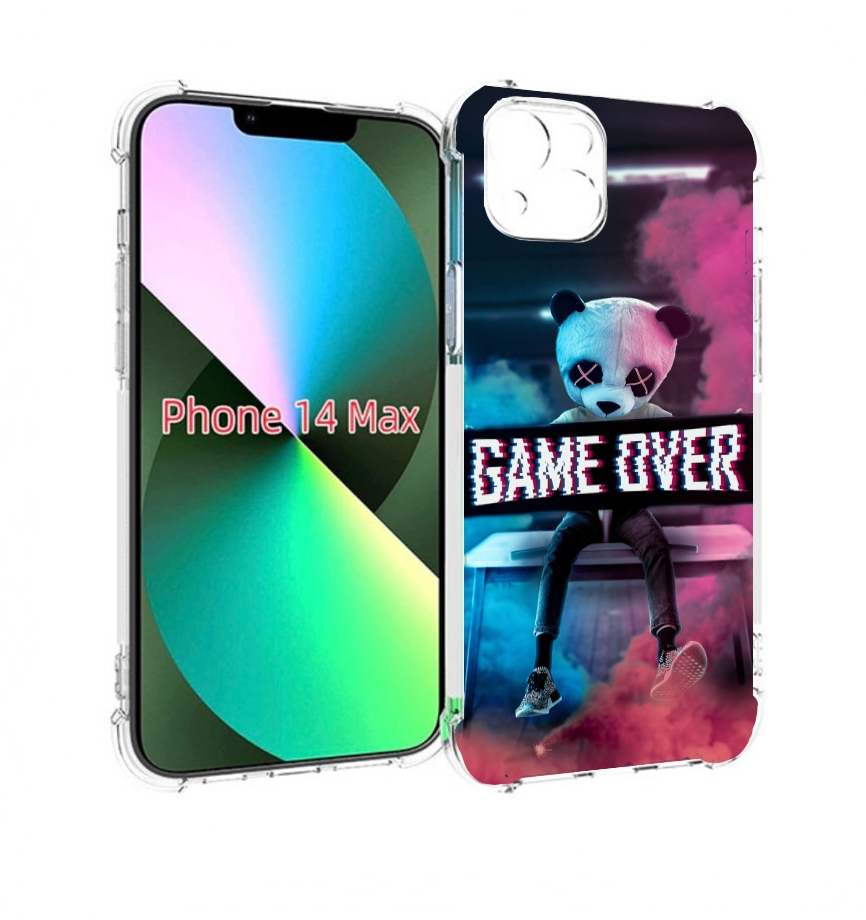 

Чехол MyPads картина-панда для iPhone 14 Plus (6.7), Прозрачный, Tocco