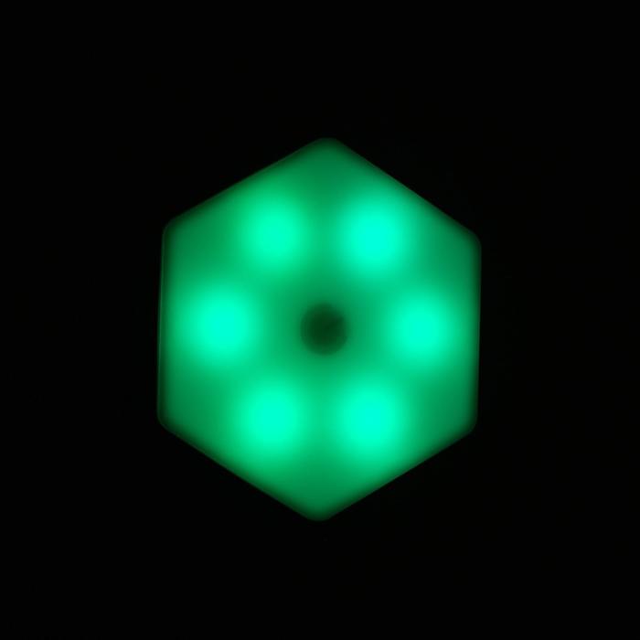 

Дополнительный модуль для наборов "соты с пультом", 85х75мм, RGB, 3*ААА (не в компл.)
