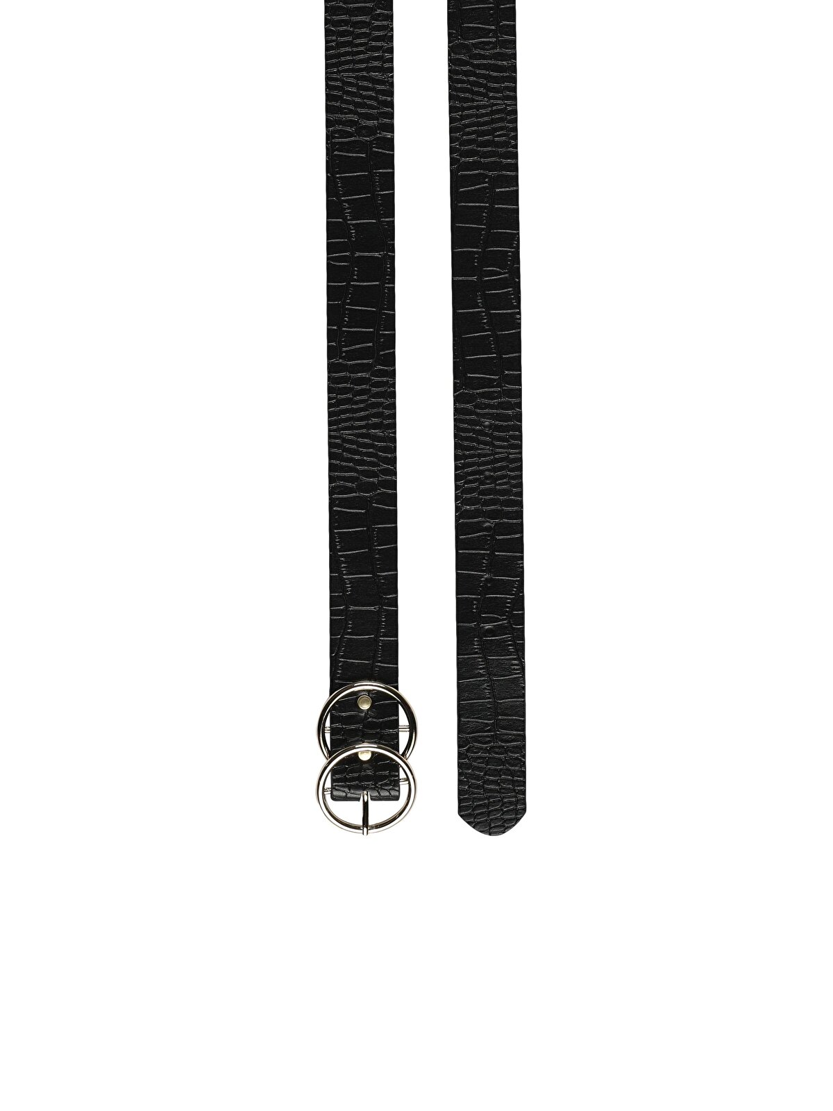 

Ремень женский Colins CL1051701 черный, 80 см, CL1051701