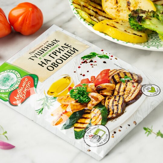 

Приправа ВкусВилл для тушеных и запеченных на гриле овощей 35 г