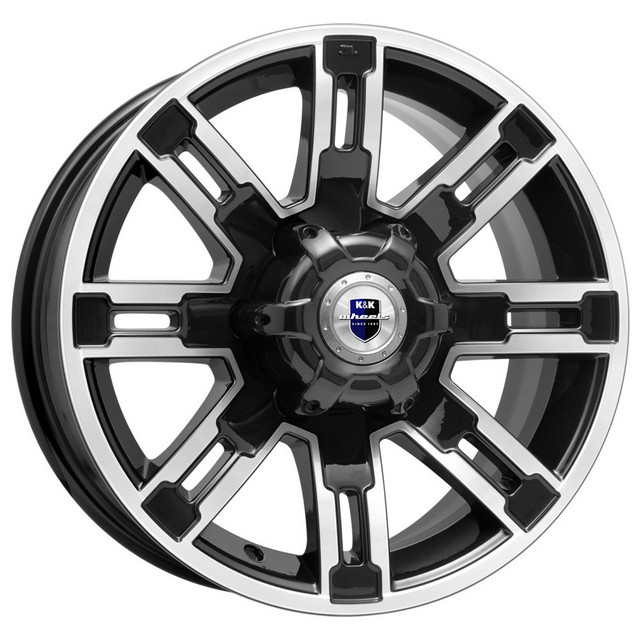 

Колесный диск КИК Полюс (КС609-05) 7.5x16 6x139.7 ET30 D100.1 алмаз черный, арт.75746, Полюс