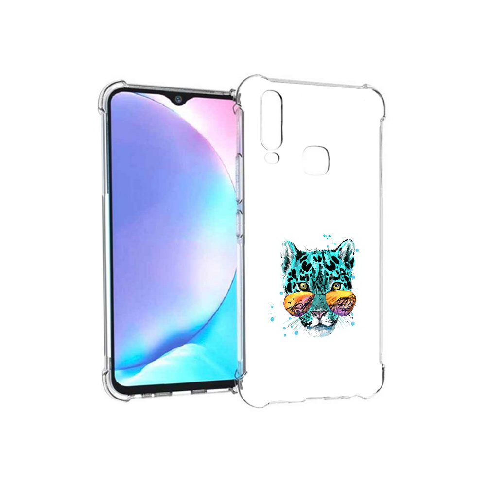 

Чехол MyPads Tocco для Vivo Y17 голубой лео (PT136369.382.294), Tocco