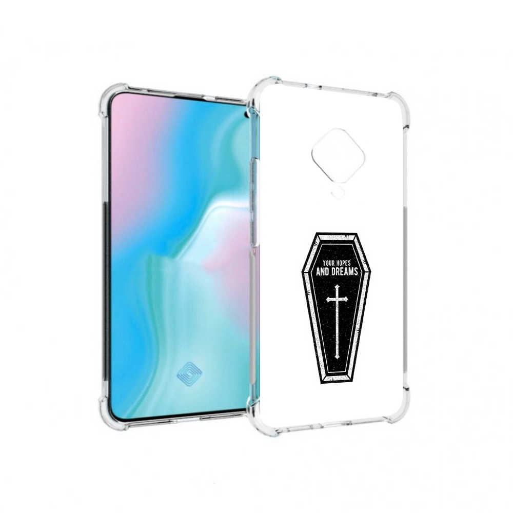 

Чехол MyPads Tocco для Vivo S5 гроб с мечтами (PT226962.406.299), Прозрачный, Tocco