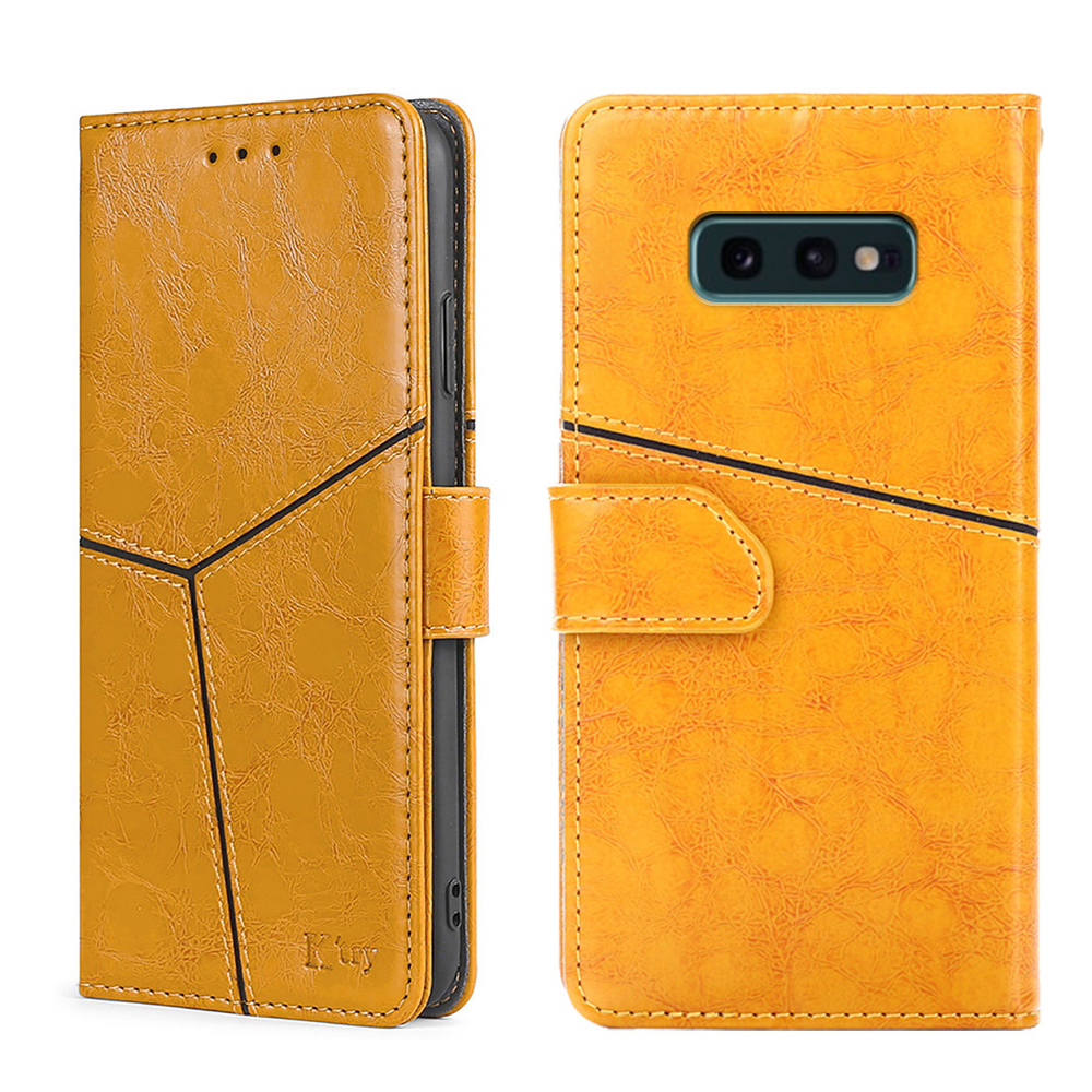 

Чехол MyPads для Samsung Galaxy S10e желтый (256191)