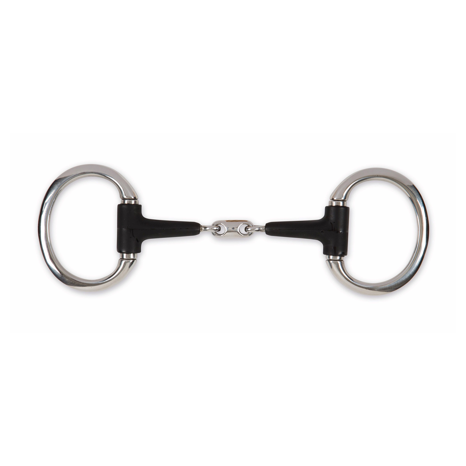 Трензель для лошади мягкий восьмёрка с конфетой SHIRES EquiKind, 14см