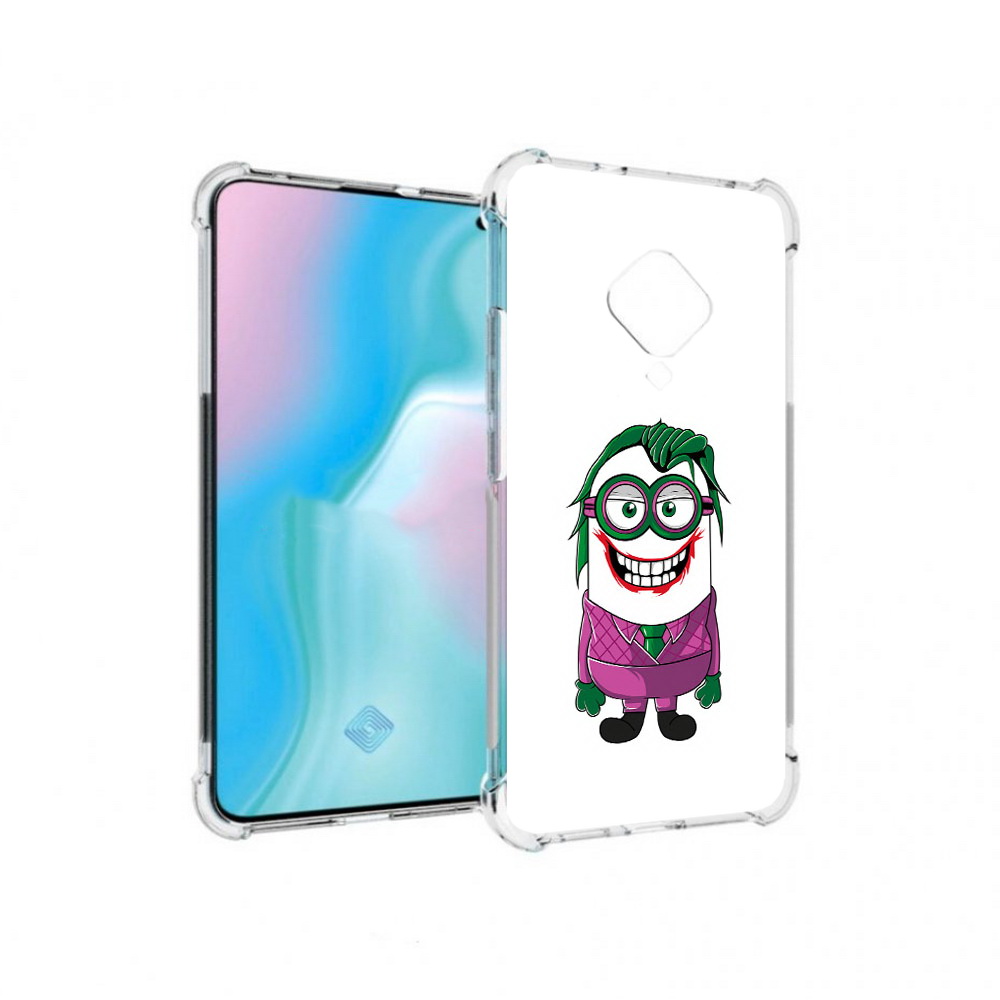

Чехол MyPads Tocco для Vivo S5 джокер миньон (PT226962.406.322), Прозрачный, Tocco