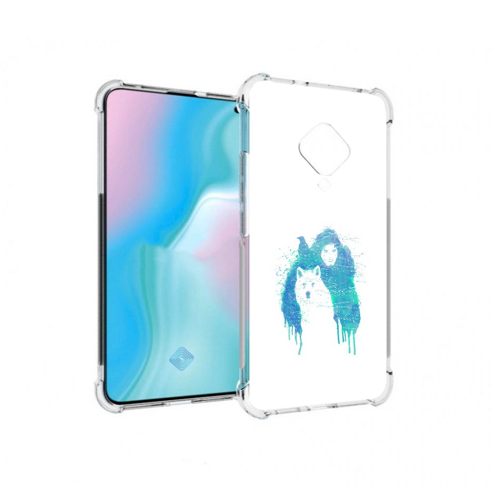 

Чехол MyPads Tocco для Vivo S5 джон сноу (PT226962.406.323), Прозрачный, Tocco