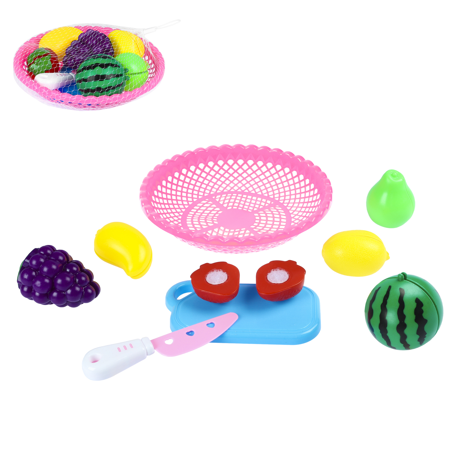 Детский игровой набор продуктов с посудой, JB0211418