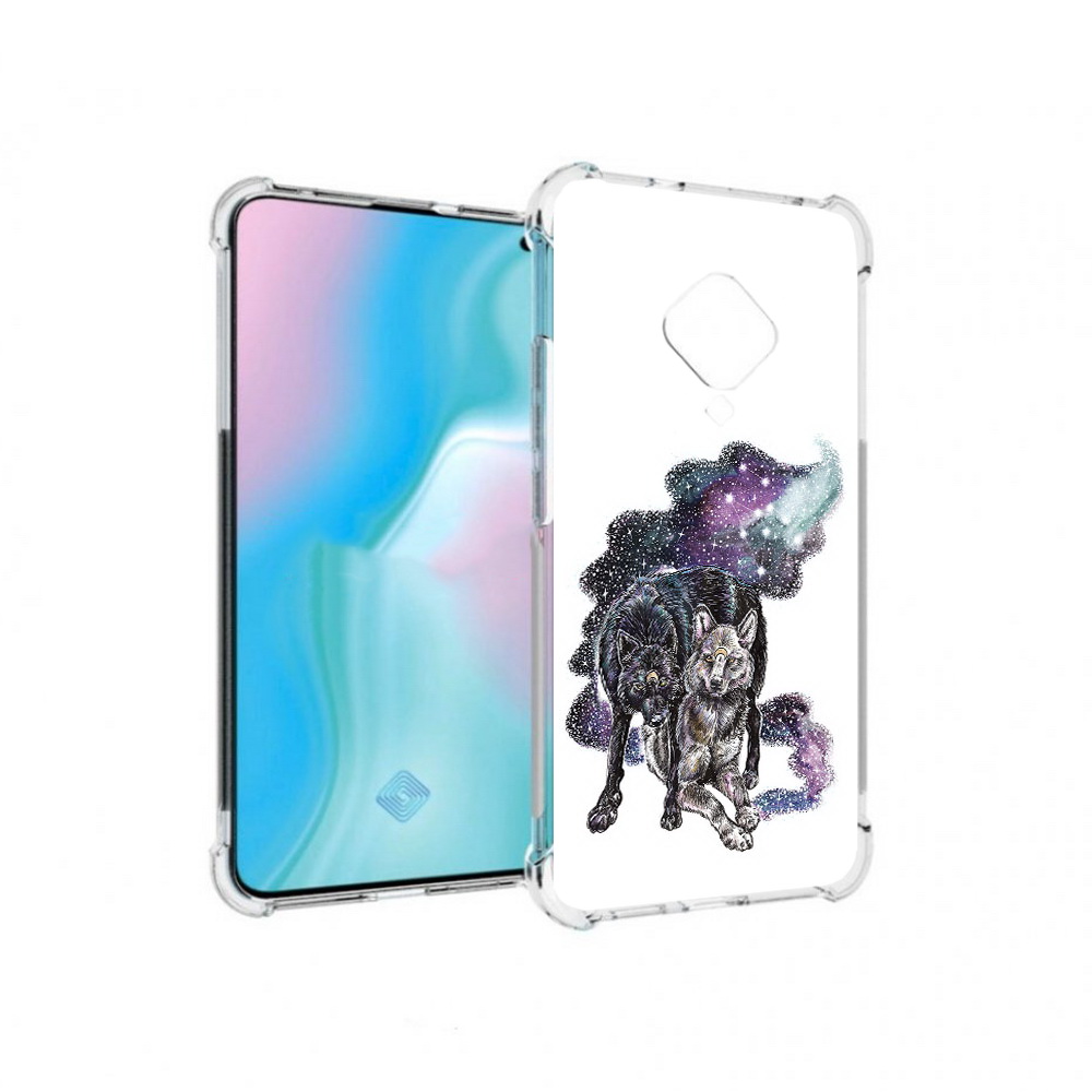 

Чехол MyPads Tocco для Vivo S5 звездные волки (PT226962.406.352), Прозрачный, Tocco