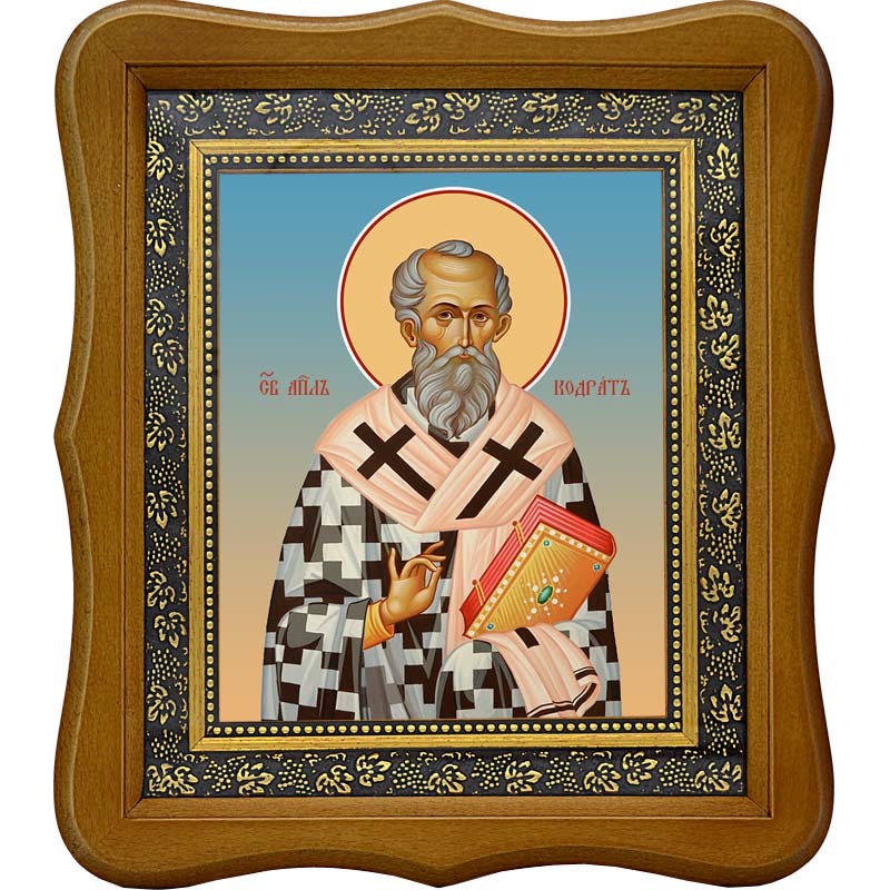 

Кодрат Афинский и Магнезийский епископ, апостол от 70-ти. Икона на холсте.