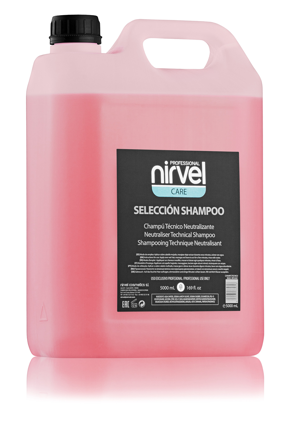 фото Шампунь технический neutralising shampoo nirvel, 5 л