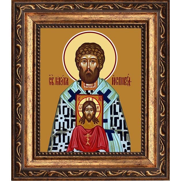 

Никита Исповедник Аполлониадский, архиепископ, святитель. Икона на холсте.