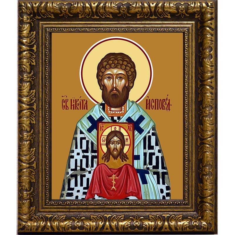 

Никита Исповедник Аполлониадский, архиепископ, святитель. Икона на холсте.
