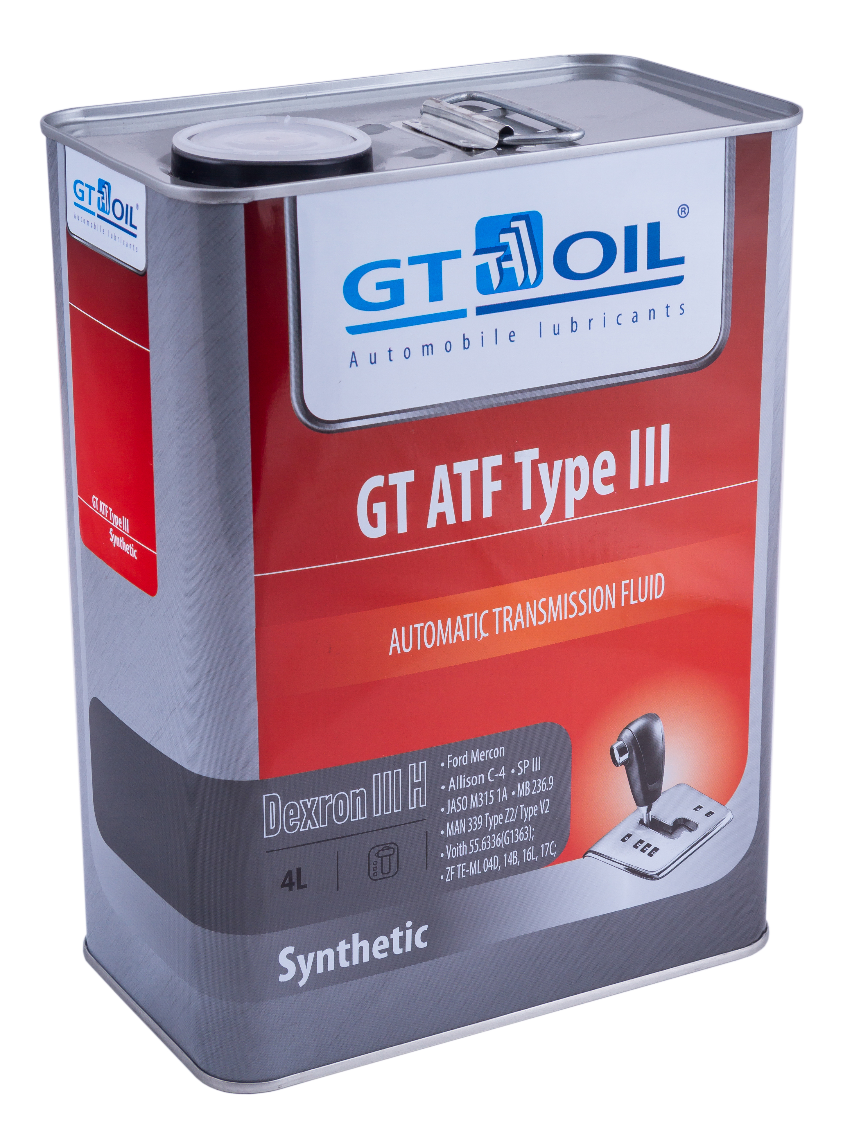 

Трансмиссионное масло GT OIL 8809059407615 Atf Type Iii