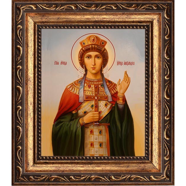

Александра мученица Римская, Никомидийская, императрица. Икона на холсте.