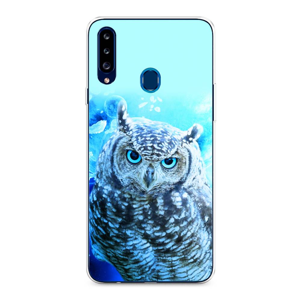

Чехол Awog на Samsung Galaxy A20s / Самсунг A20s "Сова арт 7", Разноцветный, 2100850-1