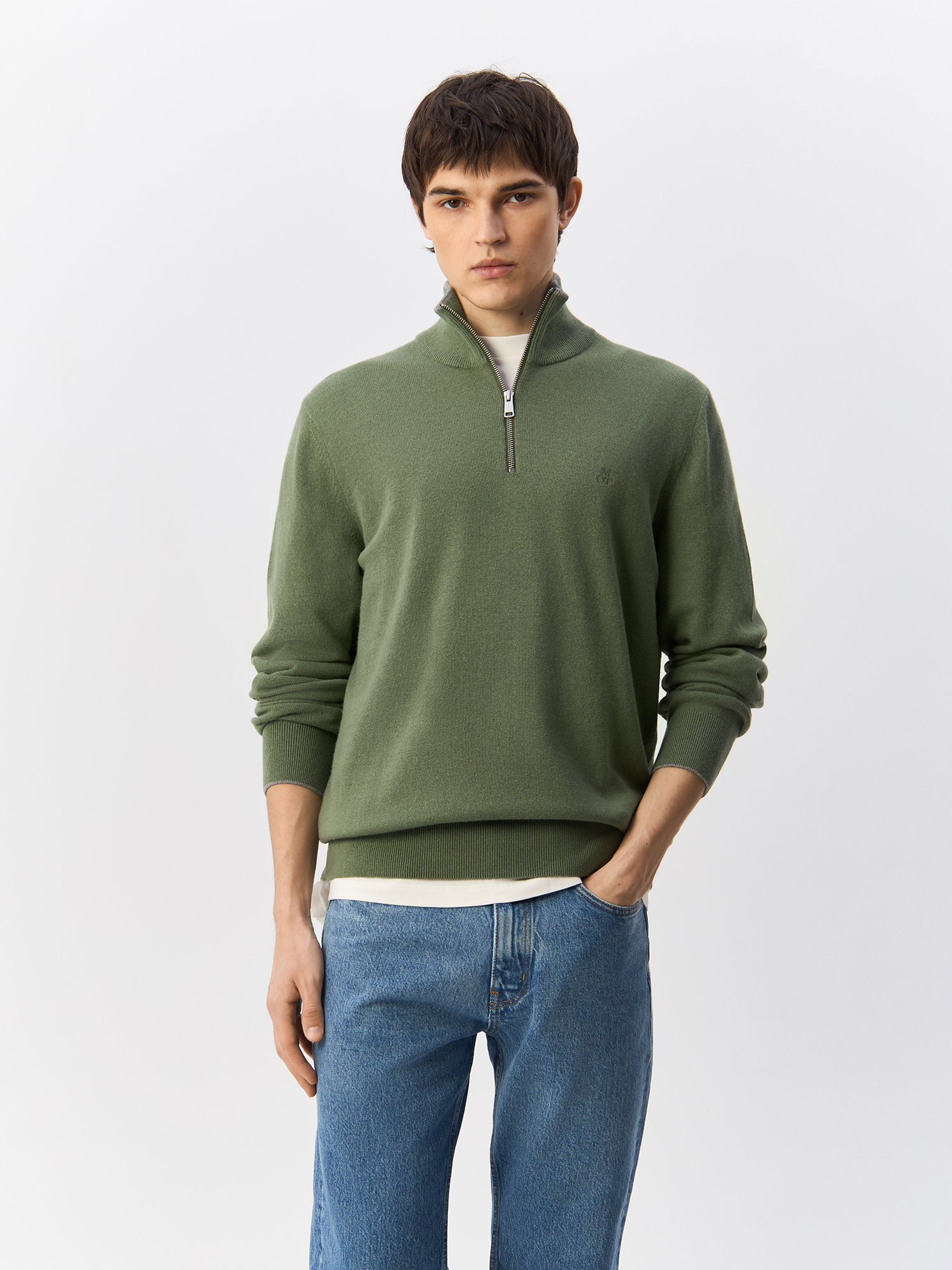 

Пуловер мужской Marc O’Polo 429514460314 зеленый XXL, 429514460314
