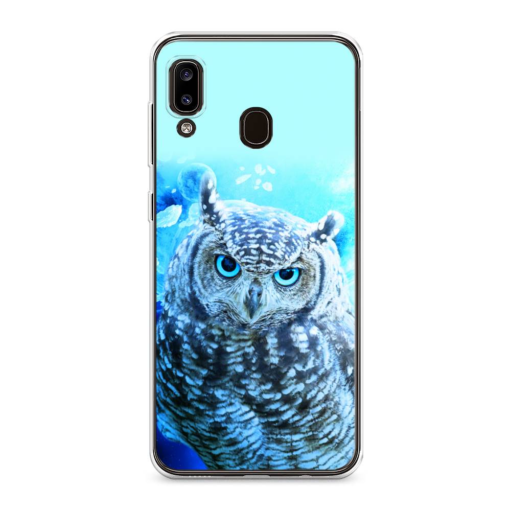 

Чехол Awog на Samsung Galaxy A30/A20 "Сова арт 7", Разноцветный, 27550-1