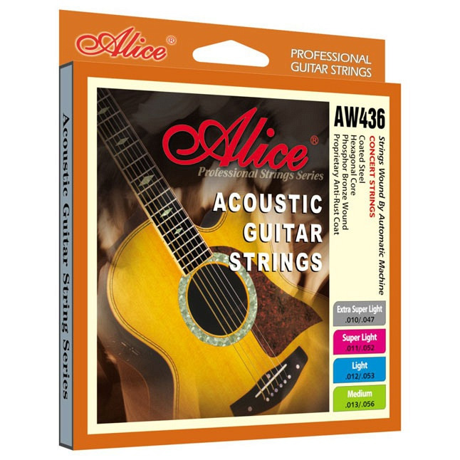 

Струны для акустической гитары Alice AW436-SL, AW436-SL