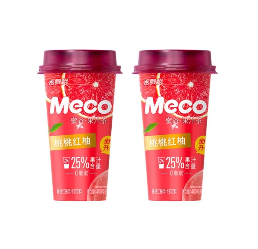 Напиток Meco Фруктовый чай со вкусом грейпфрута, 2 шт по 400 мл