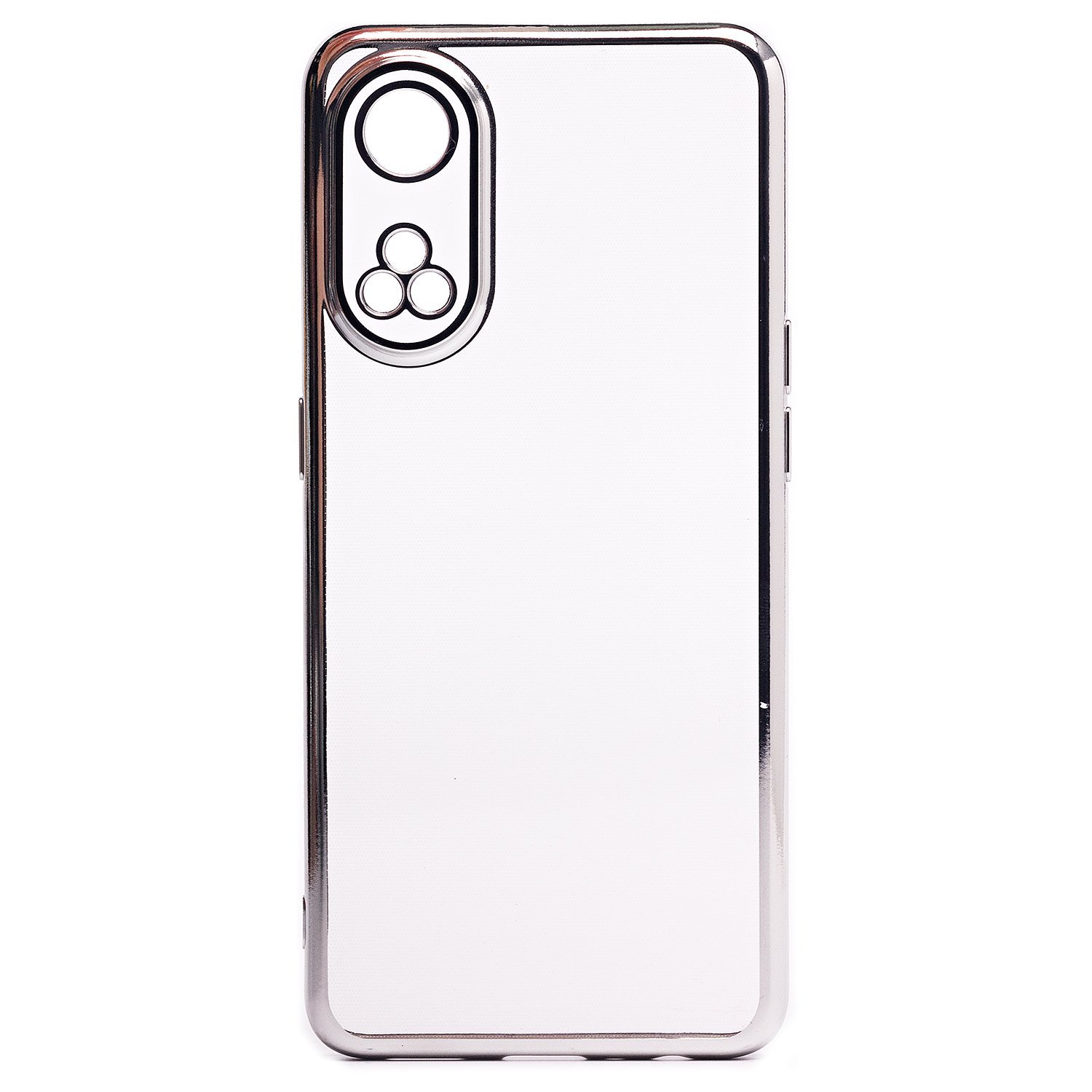 

Чехол для Oppo Reno 8T (CPH2481) силиконовый ультратонкий Pilot <серебристый>