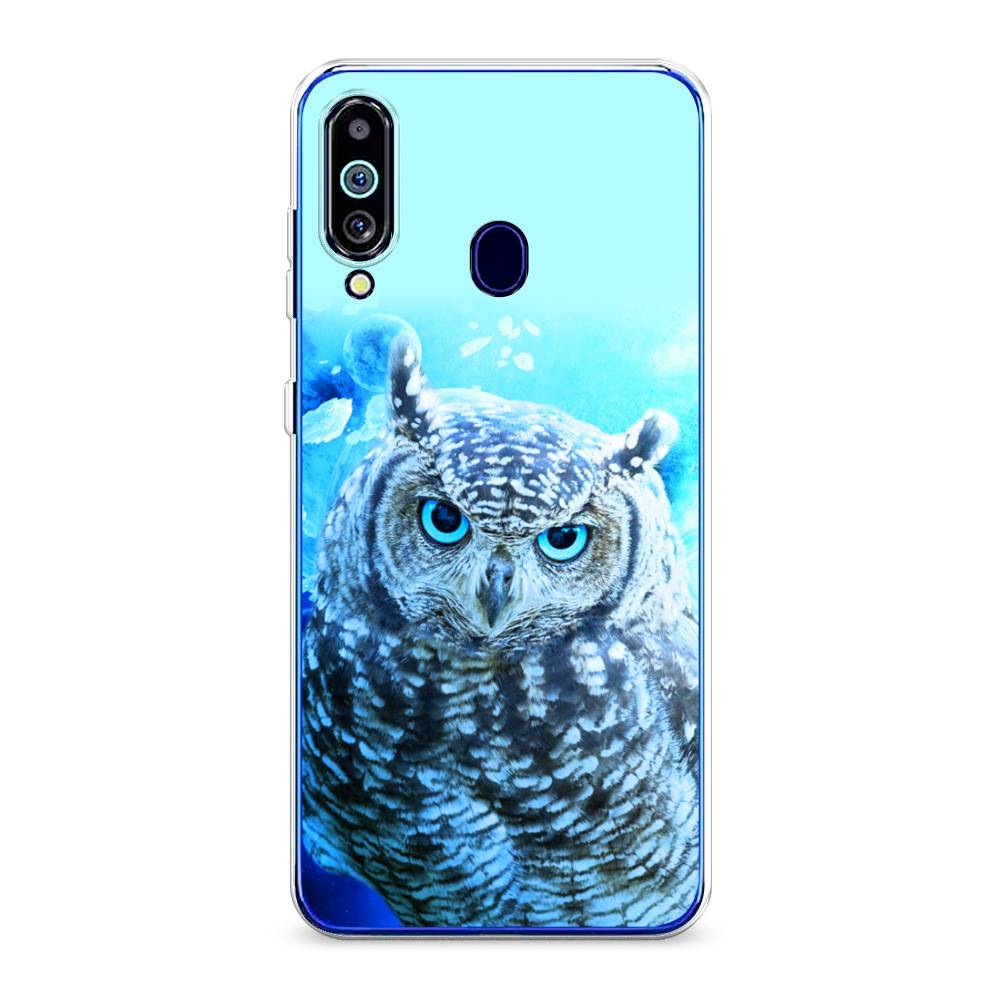 

Чехол Awog на Samsung Galaxy M40/A60 "Сова арт 7", Разноцветный, 28750-1