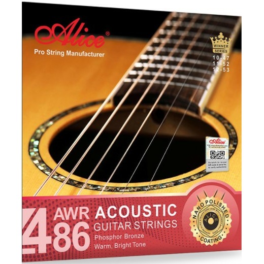 

Струны для акустической гитары Alice AWR486-SL, AWR486-SL
