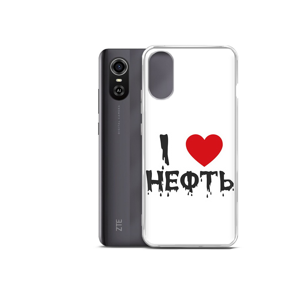 Чехол MyPads Tocco для ZTE Blade A31 Plus нефть (PT226943.475.522)