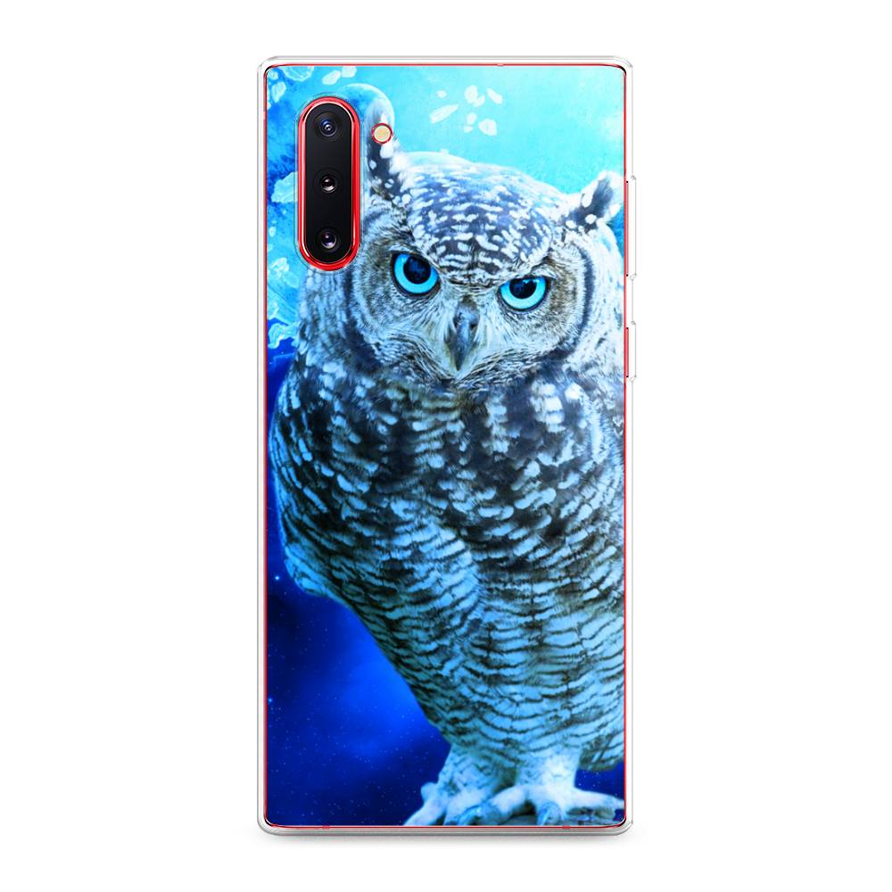 

Чехол Awog на Samsung Galaxy Note 10 "Сова арт 7", Разноцветный, 28650-1
