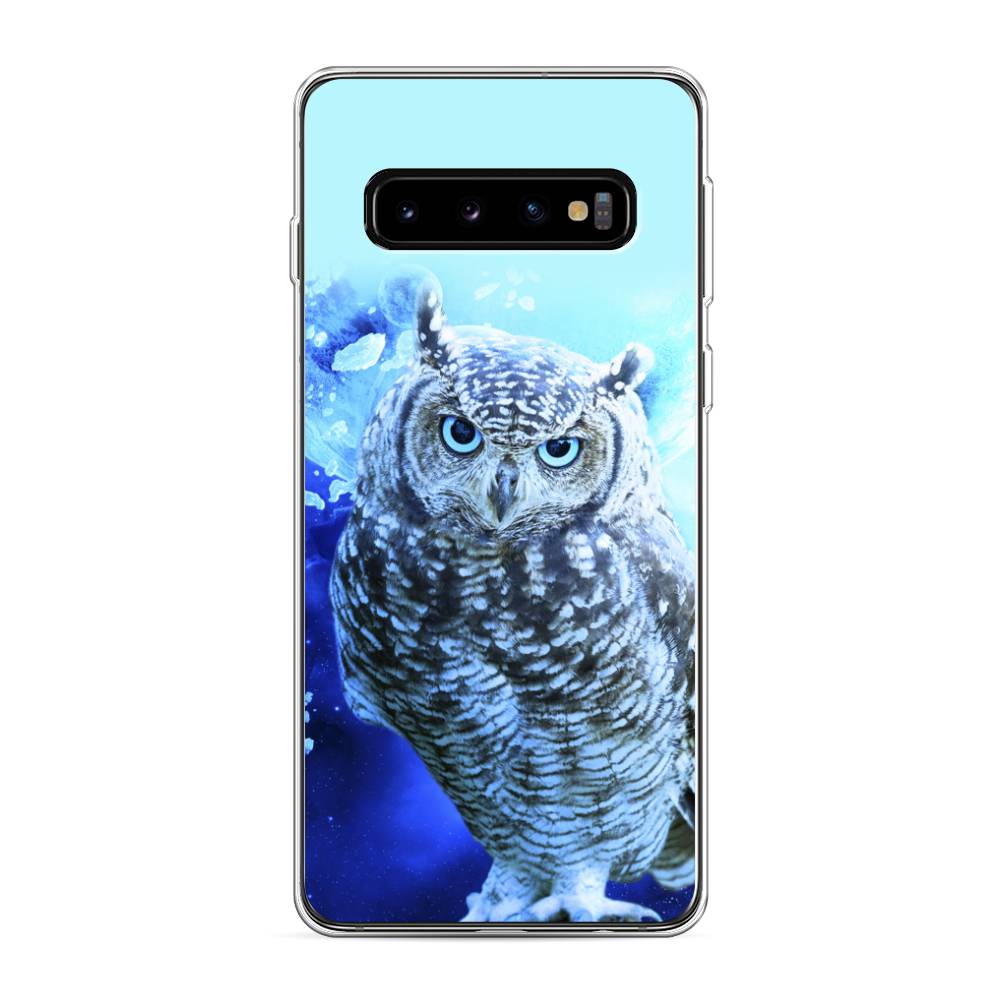 

Чехол Awog на Samsung Galaxy S10 "Сова арт 7", Разноцветный, 27050-1