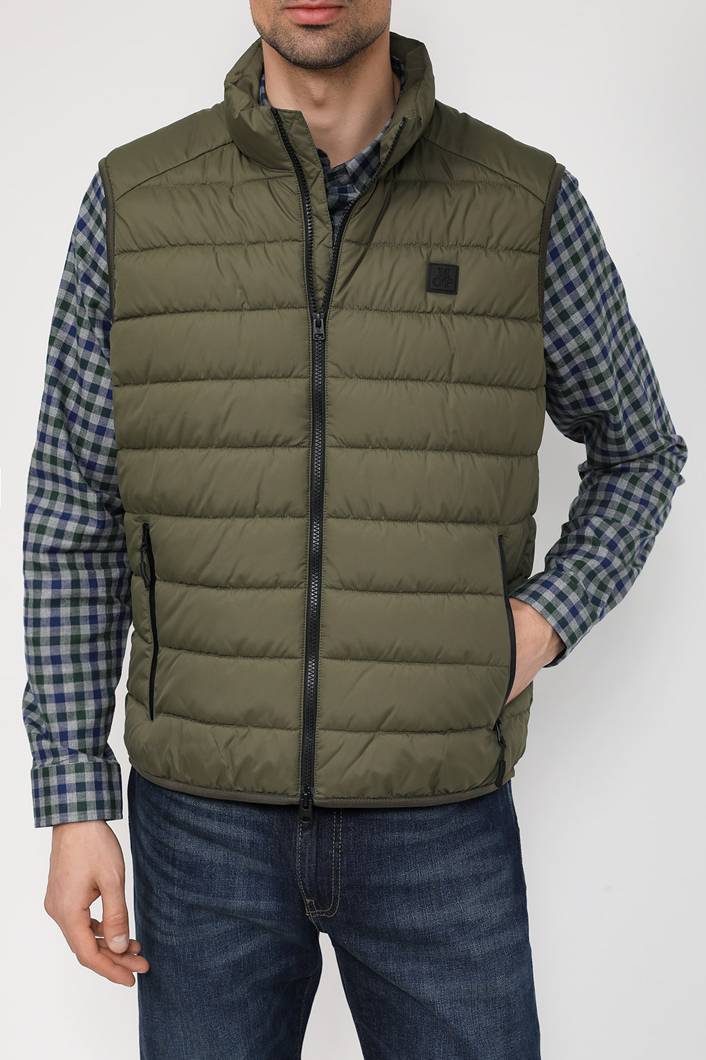 

Утепленный жилет мужской Marc O'Polo 327096072022 хаки 2XL, 327096072022