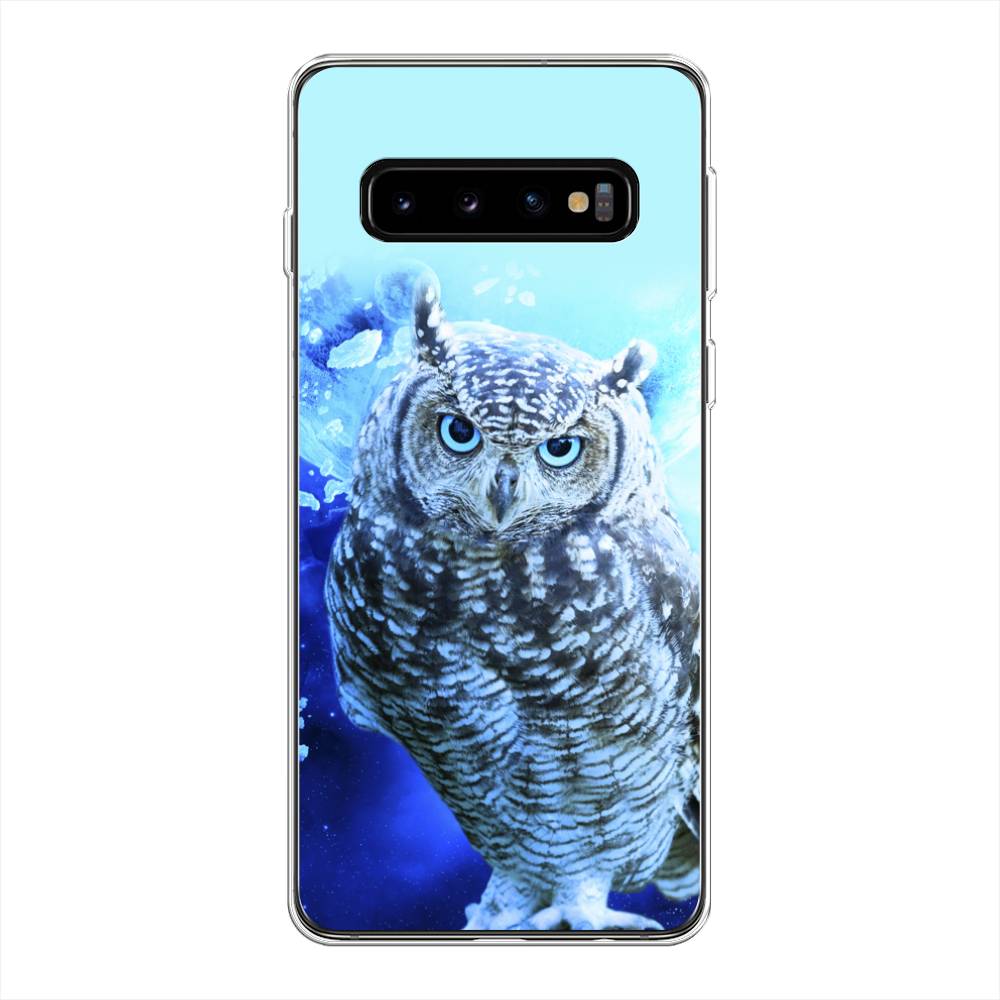 

Чехол Awog на Samsung Galaxy S10 Plus "Сова арт 7", Разноцветный, 27150-1