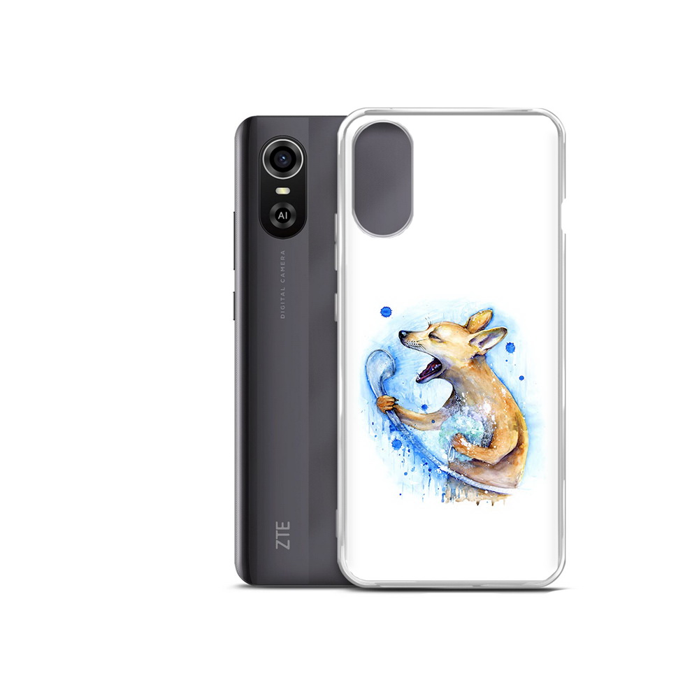 

Чехол MyPads Tocco для ZTE Blade A31 Plus пение в душе (PT226943.475.537), Прозрачный, Tocco