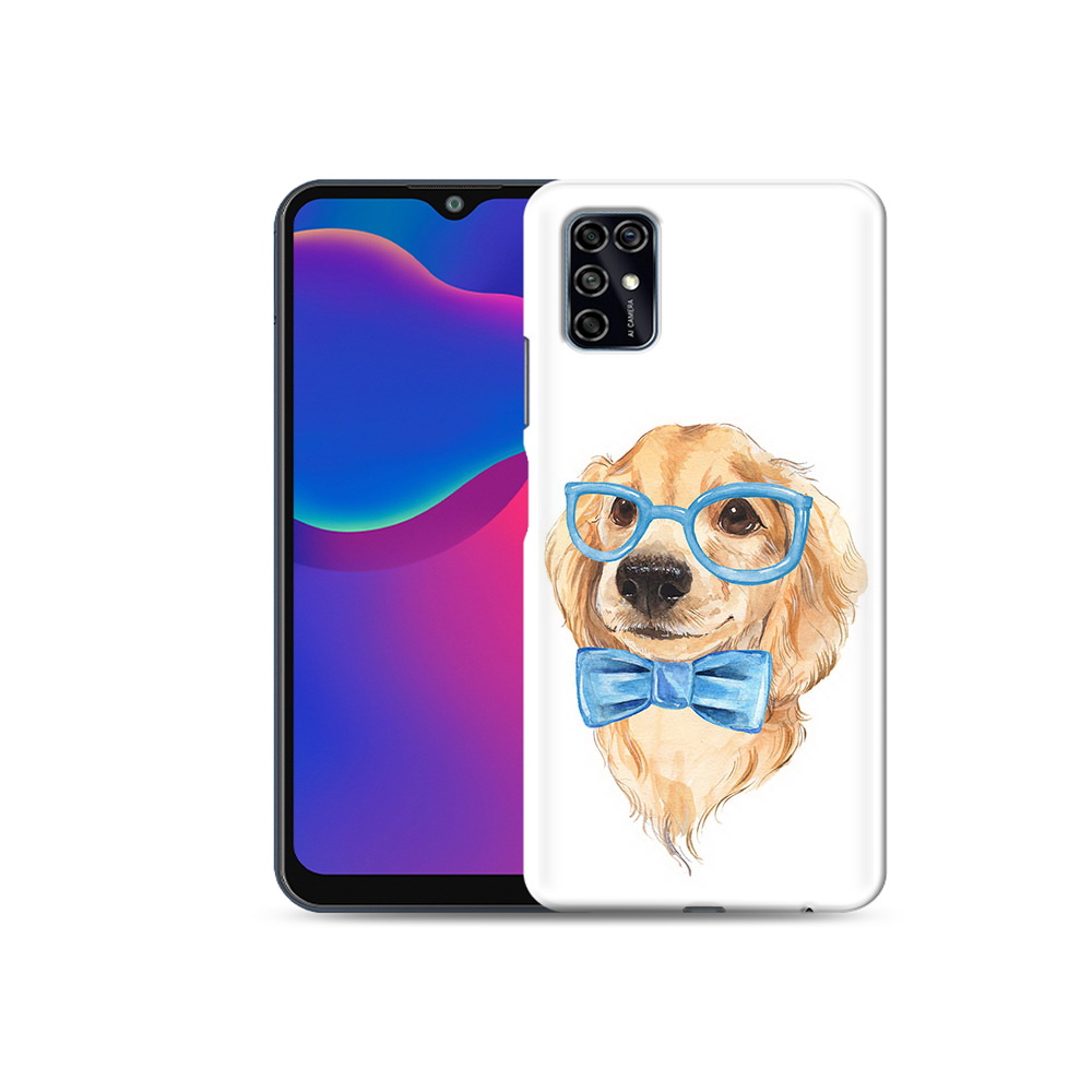 Чехол MyPads Tocco для ZTE Blade V2020 Smart Собака интеллигент (PT156449.459.159)