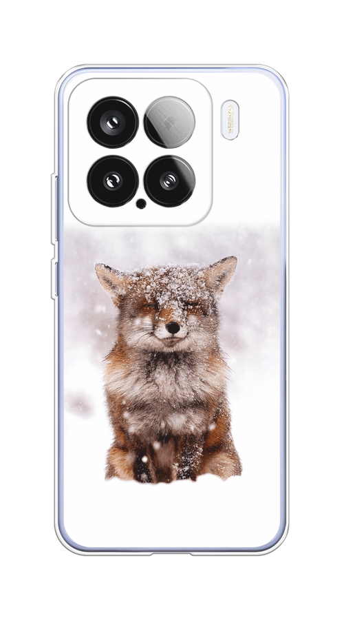 

Чехол на Xiaomi 15 Зимняя лиса, Белый;серый;коричневый, 323650-1