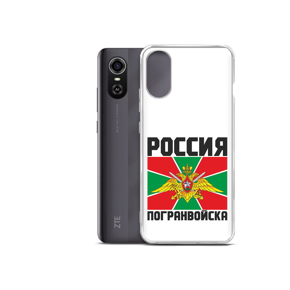 

Чехол MyPads Tocco для ZTE Blade A31 Plus погранвойска (PT226943.475.548), Прозрачный, Tocco