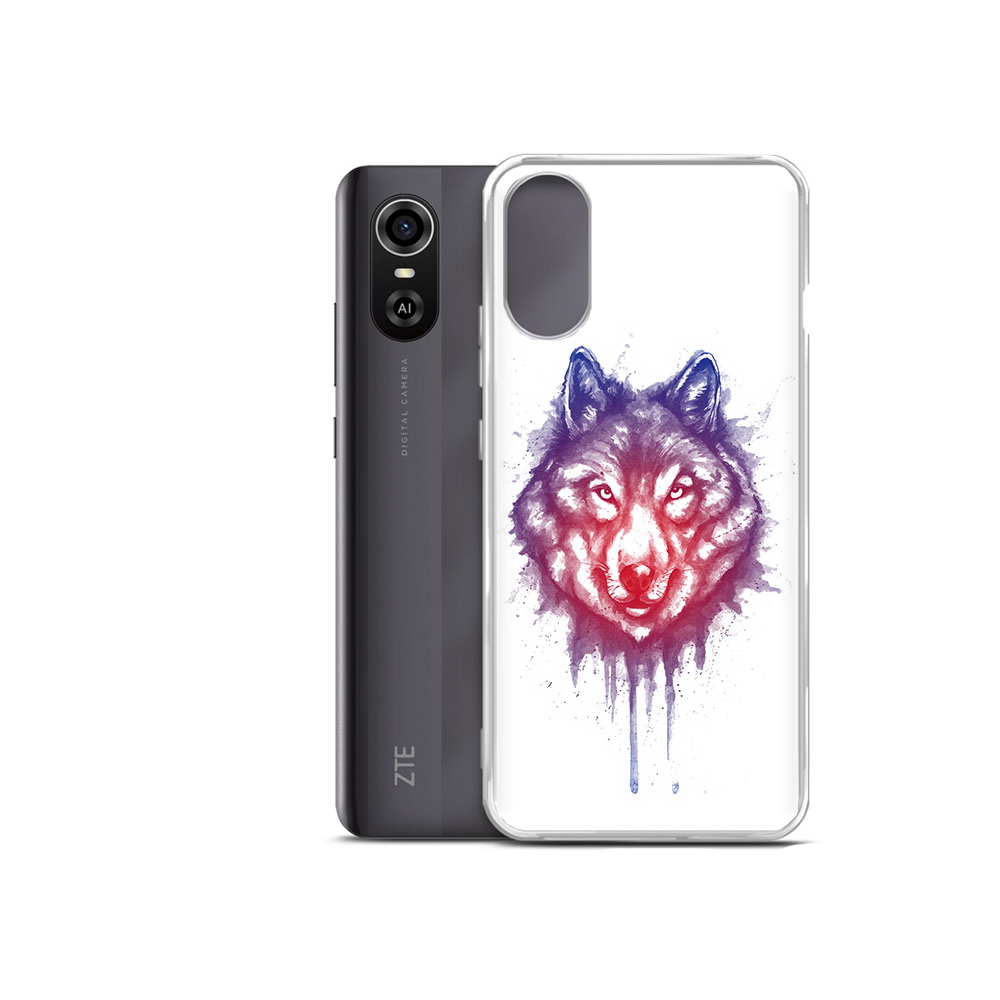

Чехол MyPads Tocco для ZTE Blade A31 Plus пушистый волк (PT226943.475.561), Прозрачный, Tocco