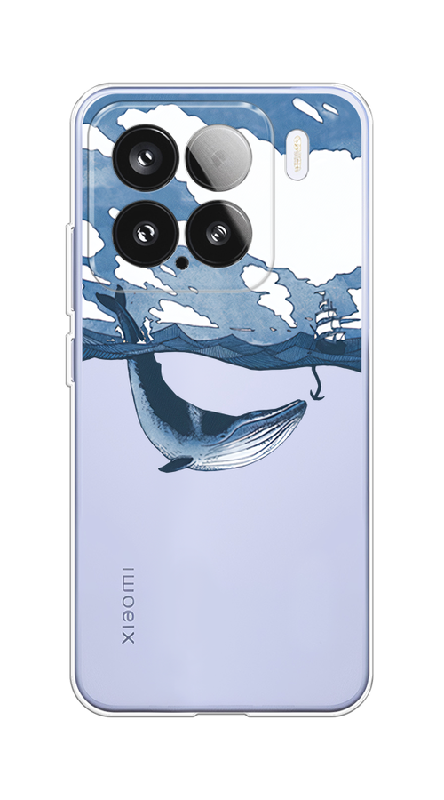 

Чехол на Xiaomi 15 Большой кит, Синий, 323650-1