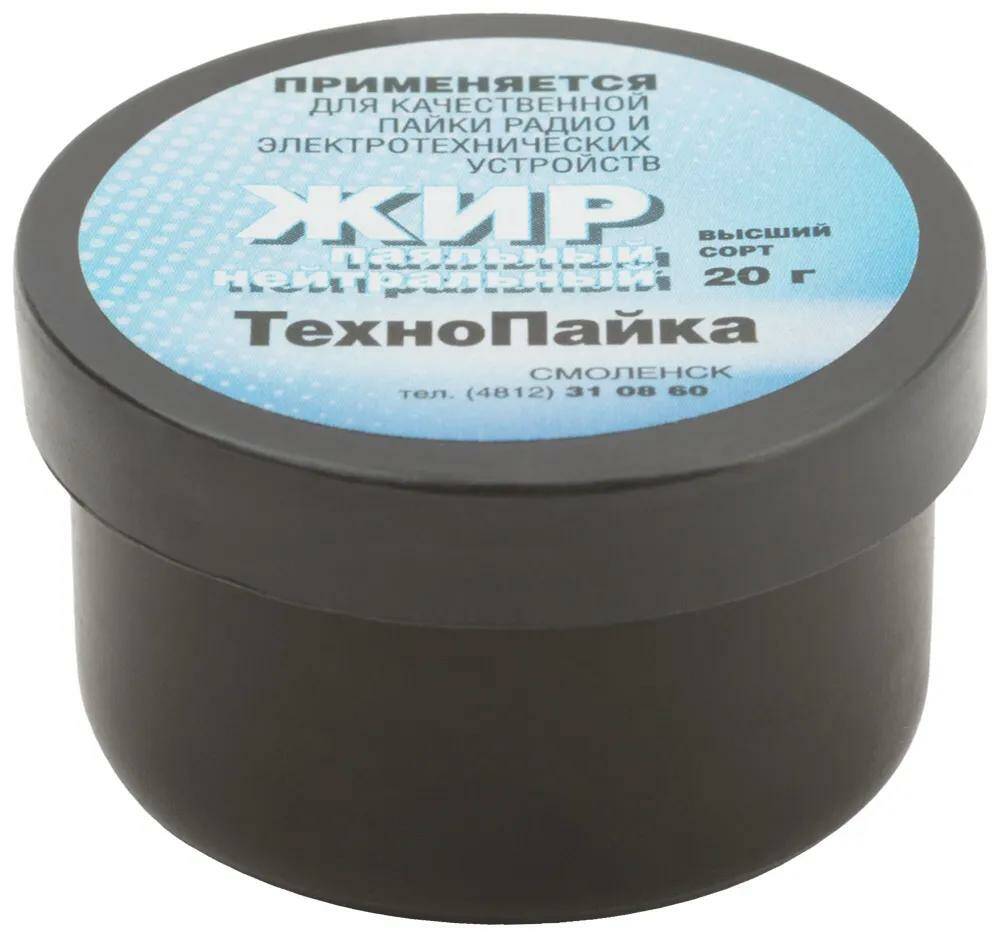 

Жир паяльный (нейтральный флюс), баночка 20 гр | код 60553 | FIT (1 шт.), 60553
