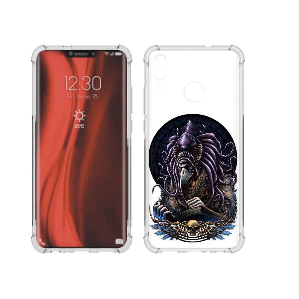 

Чехол MyPads Tocco для Honor 8X умный ворон (PT118984.69.650), Tocco