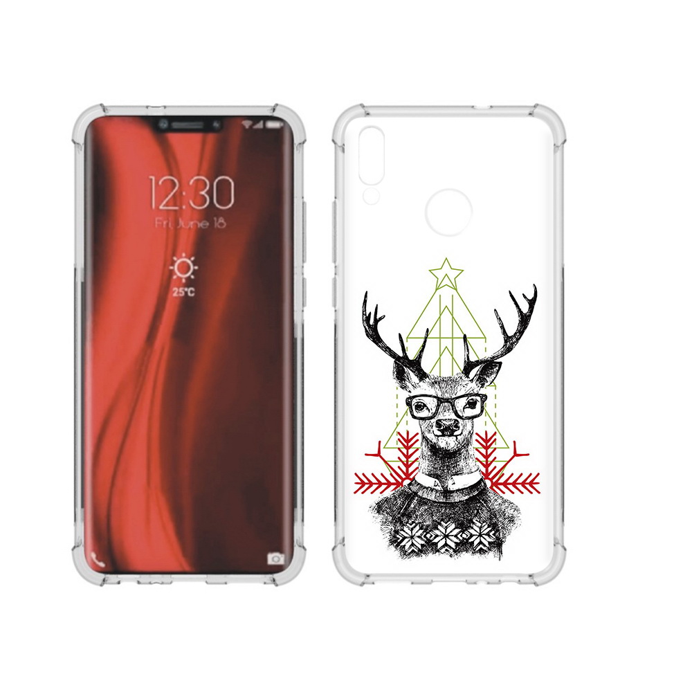 

Чехол MyPads Tocco для Honor 8X умный олень (PT118984.69.652), Tocco