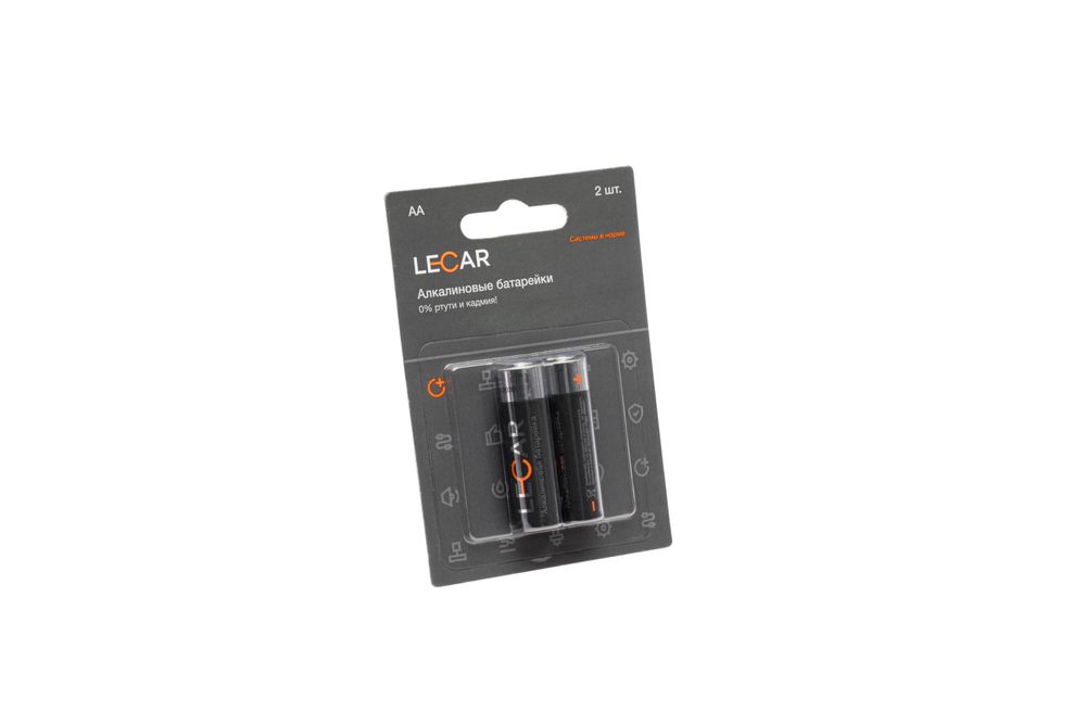 Батарейка алкалиновая LECAR AA 1,5V упаковка 2 шт. LECAR000043106