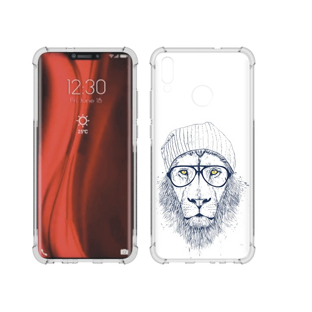 

Чехол MyPads Tocco для Honor 8X хиппи лев (PT118984.69.663), Tocco