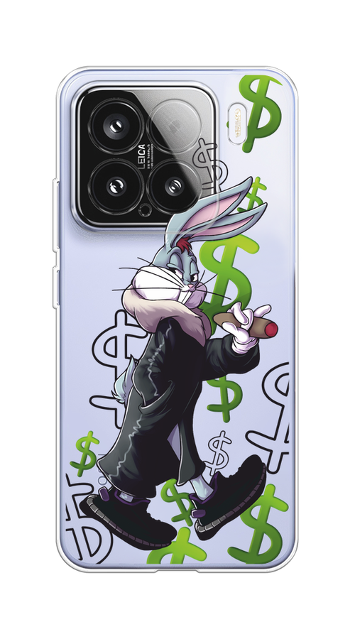 

Чехол на Xiaomi 15 Rich Bugs Bunny, Зеленый;черный;голубой, 323650-1