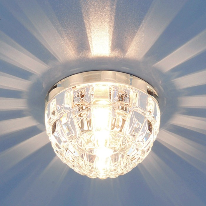 

Светильник Elektrostandard G9 7246 хром/прозрачный, LED подсветкой