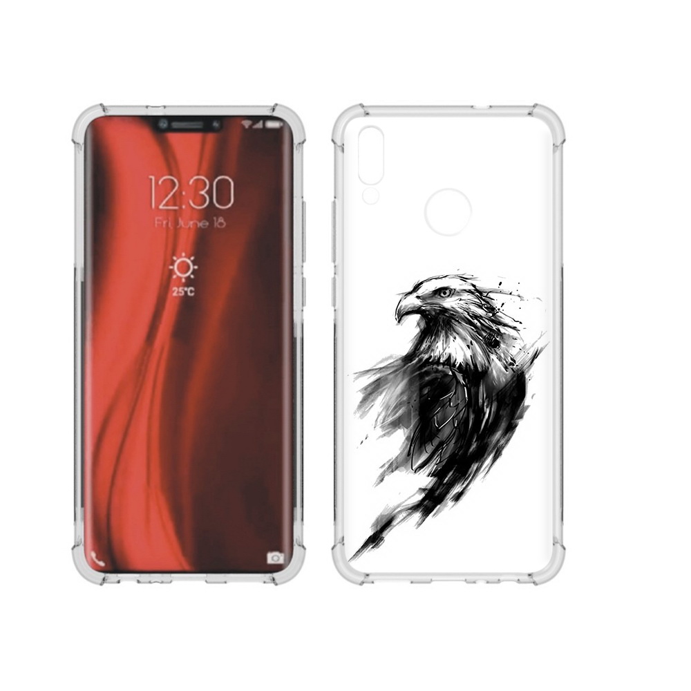 

Чехол MyPads Tocco для Honor 8X чб птица (PT118984.69.670), Tocco