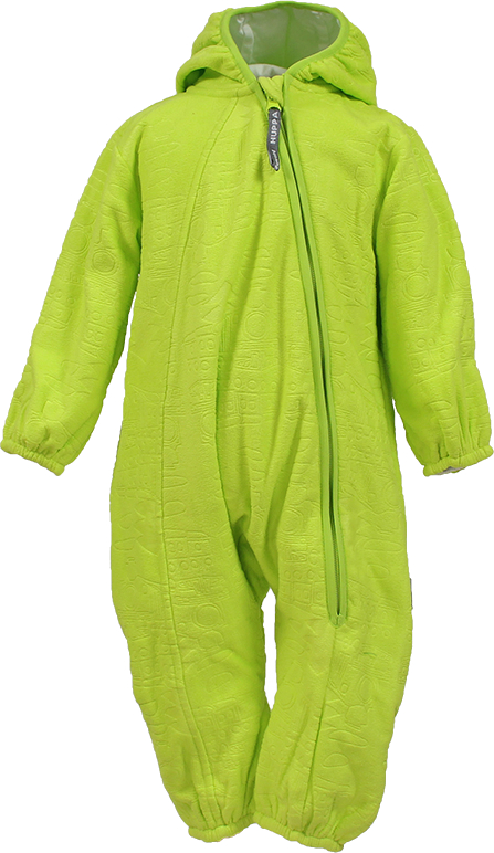 Флисовый комбинезон Huppa Dandy 60047, lime р.74