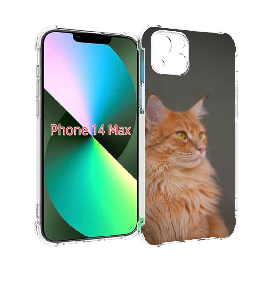 Чехол MyPads кошка меи?н кун 1 для iPhone 14 Plus (6.7)