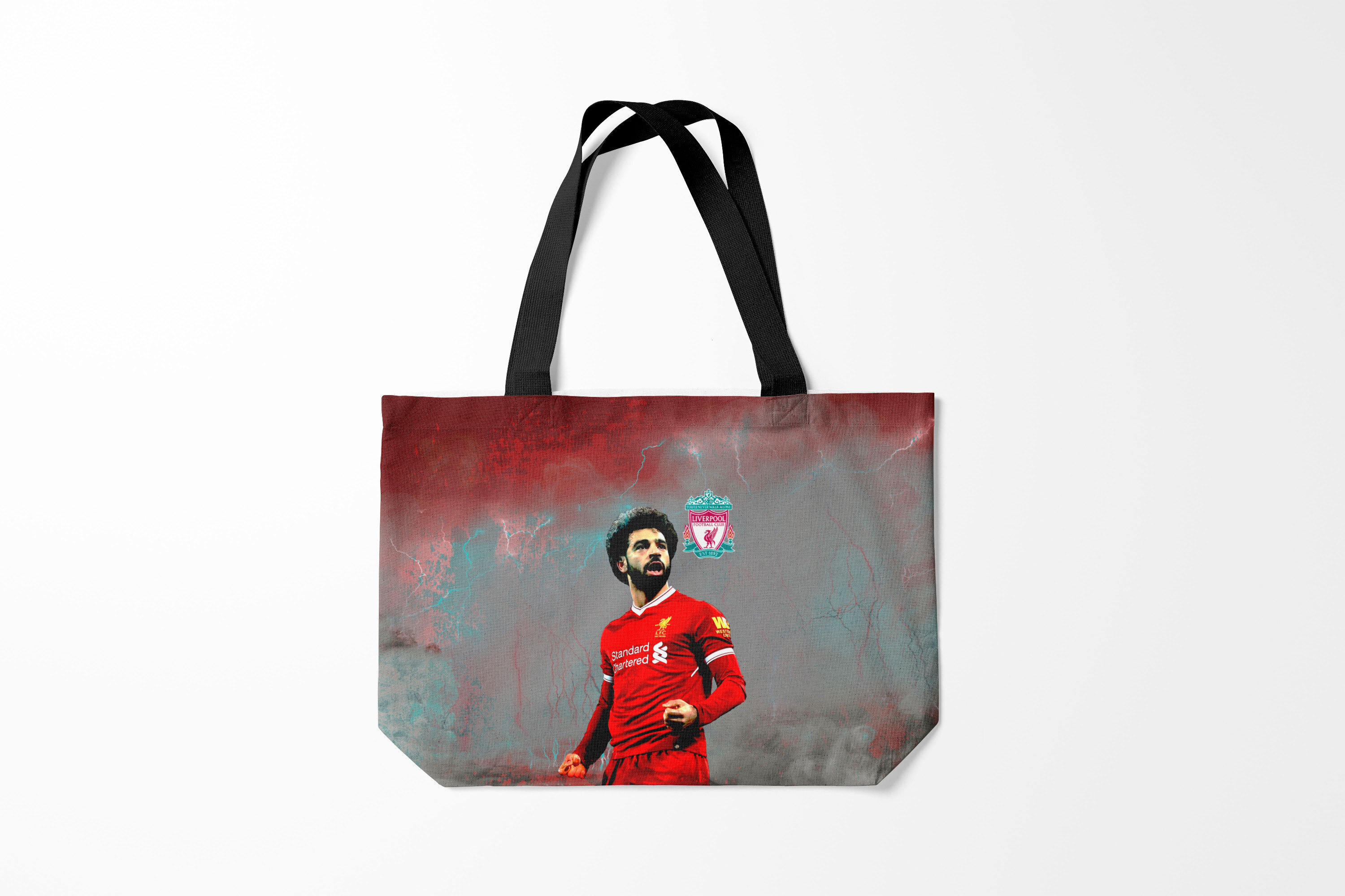 

Сумка шoппер унисекс Burnettie Мохамед Салах Mohamed Salah, серый, Мохамед Салах Mohamed Salah